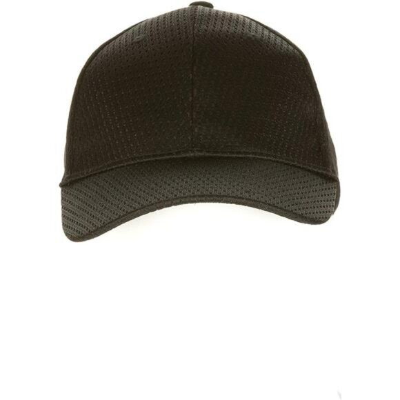 Black Chef Hat Adjustable Cool Vent Baseball Cap with Sweatband One Size - Picture 5 of 6